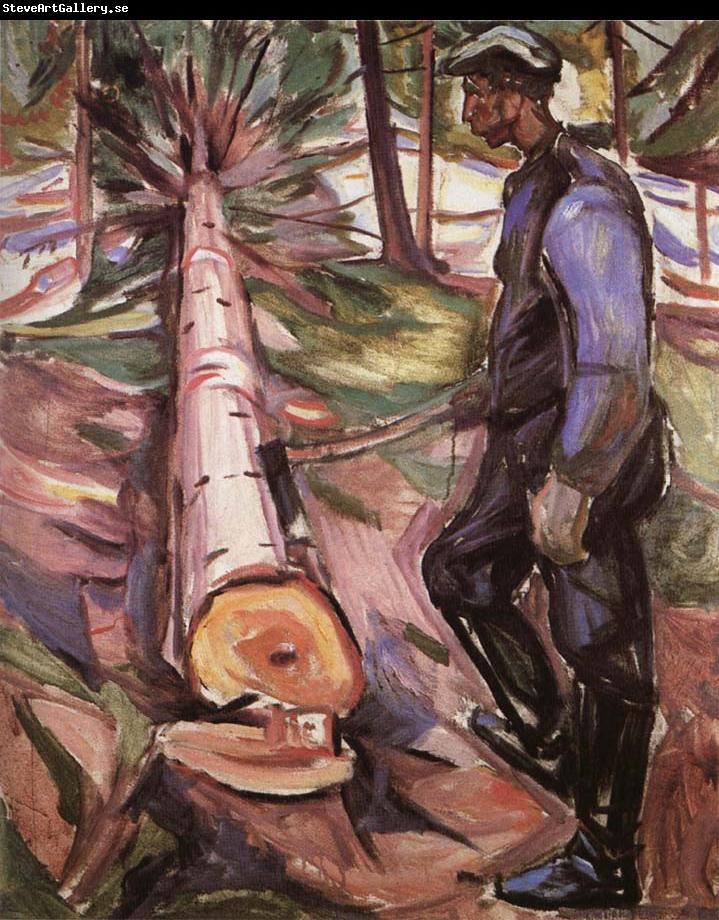 Edvard Munch Timberjack